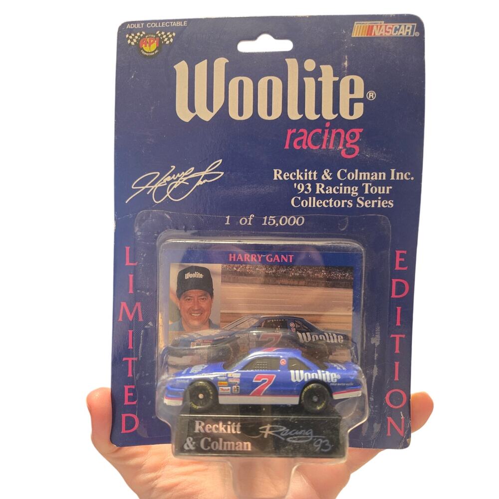 Racing Champions Harry Gant #07 Woolite 1993 1/64 Limited Edition NIB Nascar